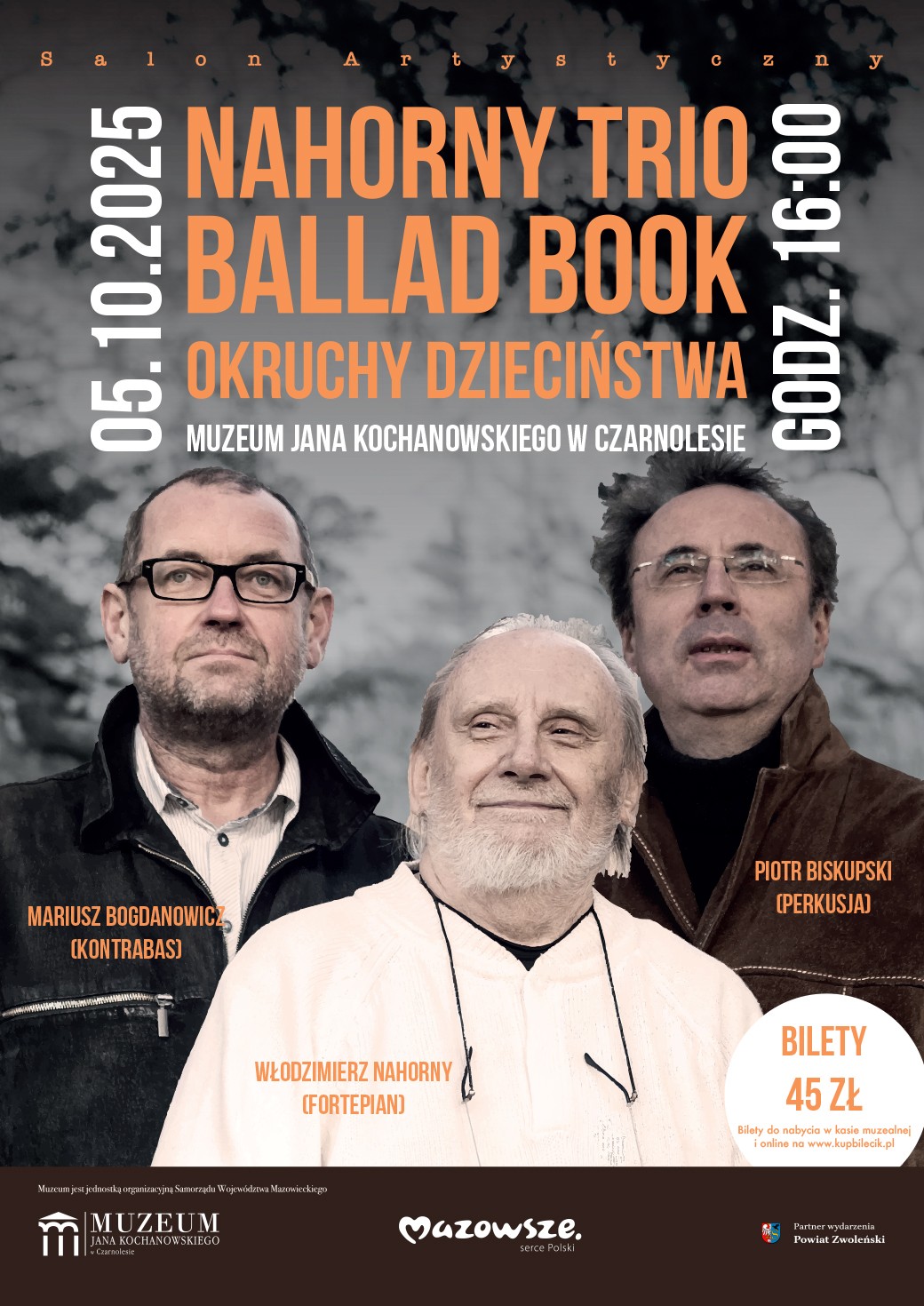 Plakat Salon Artystyczny Nahorny Trio - Ballad Book - Okruchy Dzieciństwa